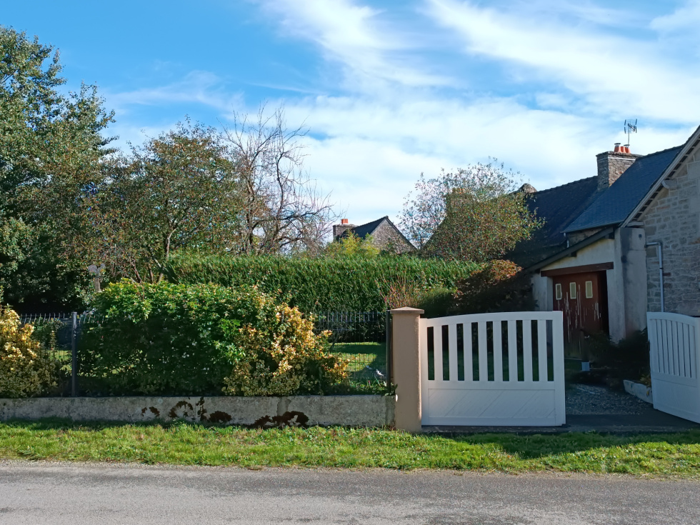 Jardin accés garage